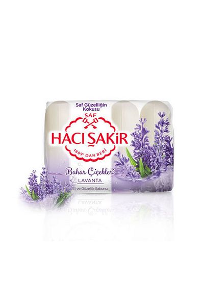 Hacı Şakir Beauty Soap Lavender 4X70 g