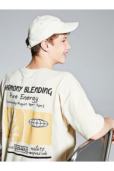 LC Waikiki Νέα σεζόν Crew Neck Young Men Tisort - S5R119Z4