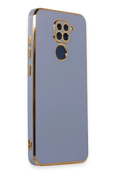 CepteToptan حافظة هاتف Xiaomi Redmi Note 9 من السيليكون - أزرق - MKİ2173-8910