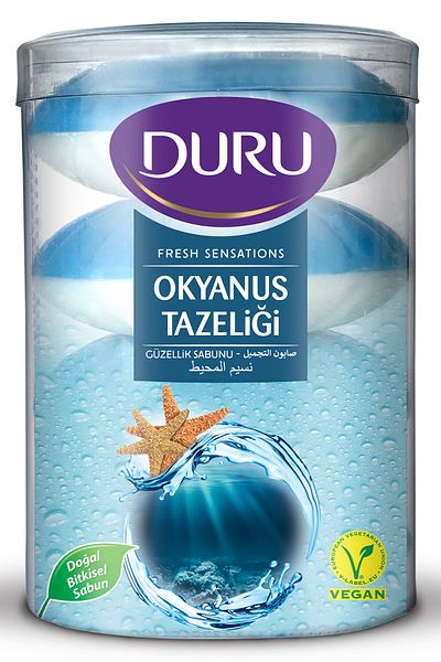 Duru Fresh Soap 4X100 g Ocean