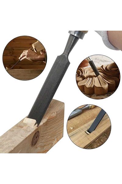 Metal Needs Set of 4 Wood Chisels 6mm, 12mm, 20mm, 24mm