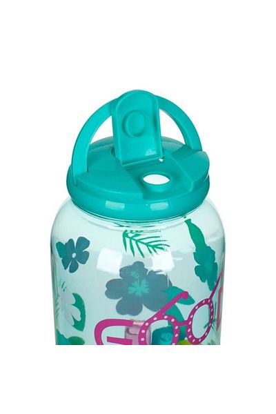 OEM Good Times Turquoise Plastic Drink Dispenser with Faucet and 24 Ice Cubes Included 3.8L
