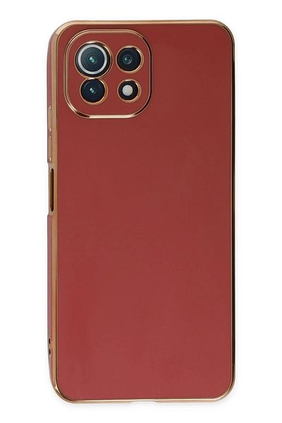 CepteToptan حافظة هاتف Xiaomi MI 11 Lite من السيليكون - أحمر - MKİ2000-7599