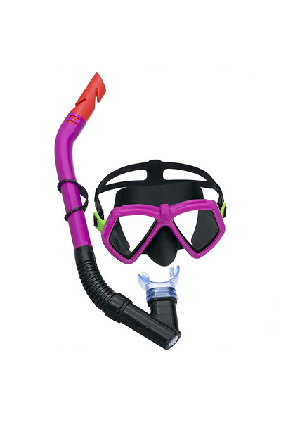Genel Markalar Çok Renkli Snorkel Maske, Rahat ve Güzel Tasarım, Su Sporları ...