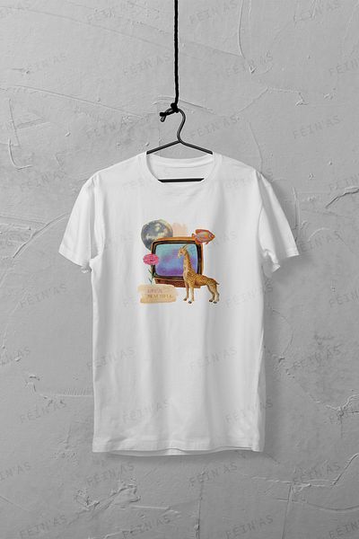 feinas Ανδρικό Tshirt - Η ζωή είναι όμορφη