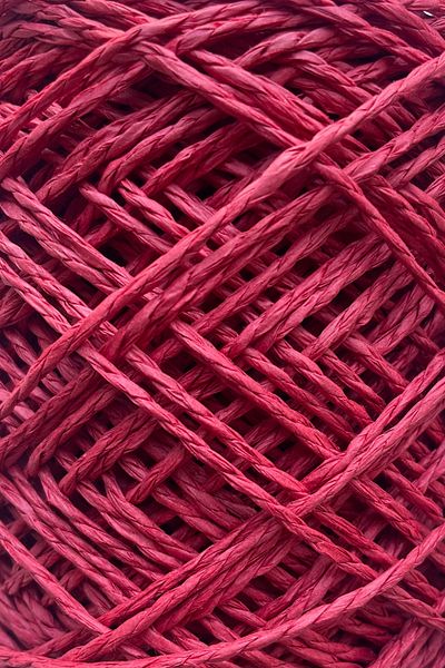 vollen yarn Premium 100 Gr- 120 Mt Natural Paper Thread, Straw Paper Thread, Raffia, Supla Thread, Bag Thread