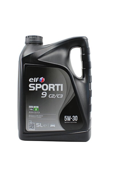ELF Sporti 9 5W30 C2/c3 Partiküllü 5 Litre Motor Yağı