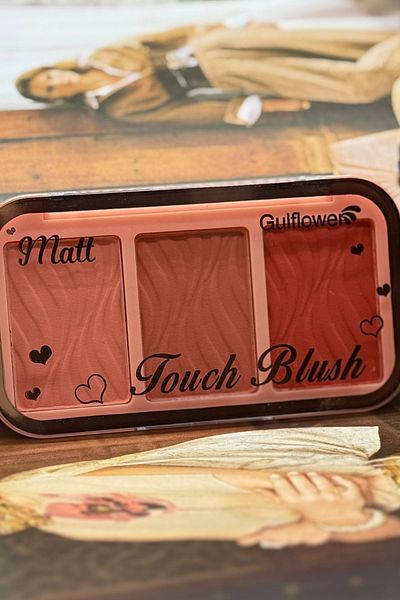 GulFlower 3-Piece Blush Palette