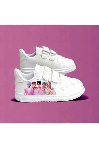 LİASSHOES K-Pop Demon Hunters Demon Slayers băieți imprimați Fete Copii Pantofi sport dreams blackpink