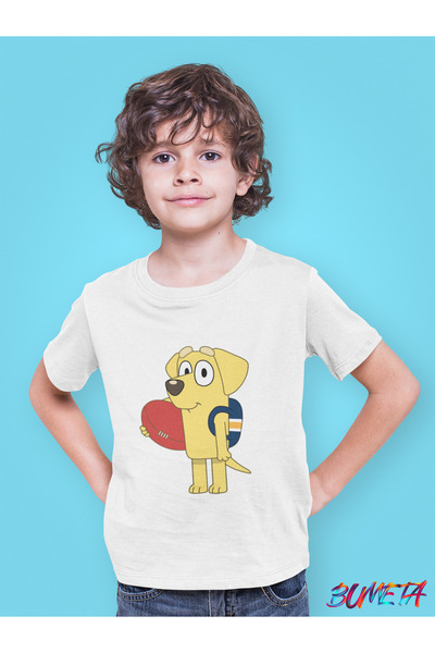 Bumeta تي شيرت Bluey Cute Dog Brothers Lucky Kids