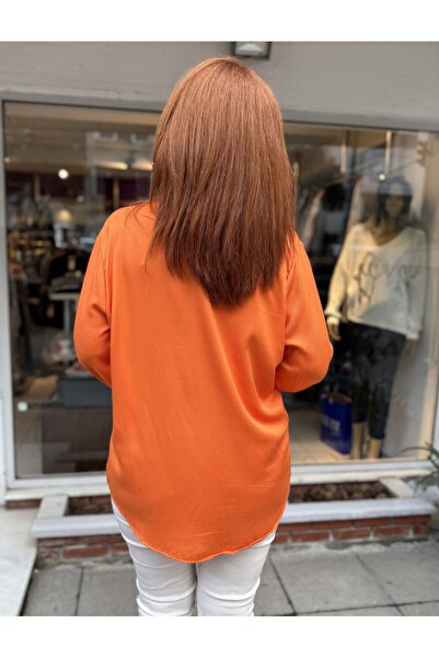 DenizEge E- Viscose Shirt Light Orange