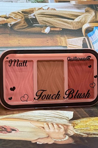 GulFlower 3-Piece Blush Palette