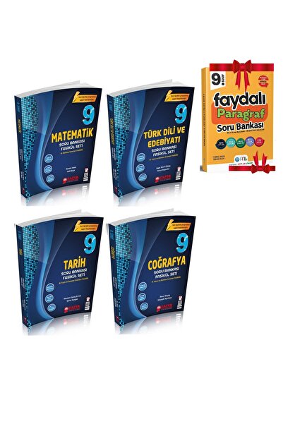 Zafer Yayınları 2026 - 9. Sınıf Eşit Ağırlık Tüm Dersler Soru Bankası Seti Ye...