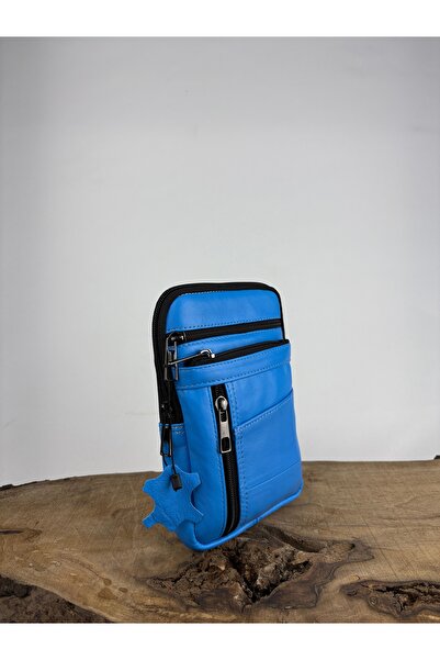 özdemirler deri Сумка для телефону з натуральної шкіри, сумка на пояс зі шкіри, сумка через плече зі шкіри з декількома відділеннями