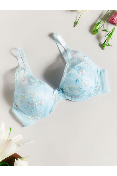 LC Waikiki Özmarka Νέα Σεζόν Με μπανέλα Σουτιέν μπλουζάκι χωρίς επένδυση με φ...