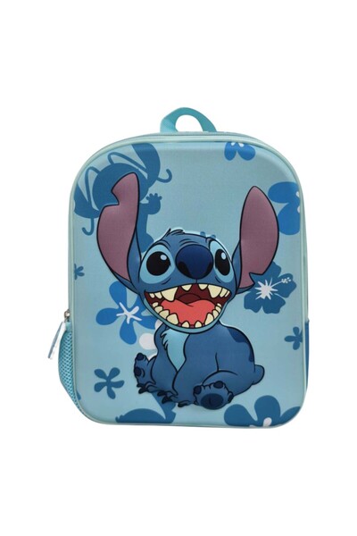 Stitch 3D σχολική τσάντα, 30x24x12 cm, πολύχρωμη, ρυθμιζόμενοι και επενδυμένο...
