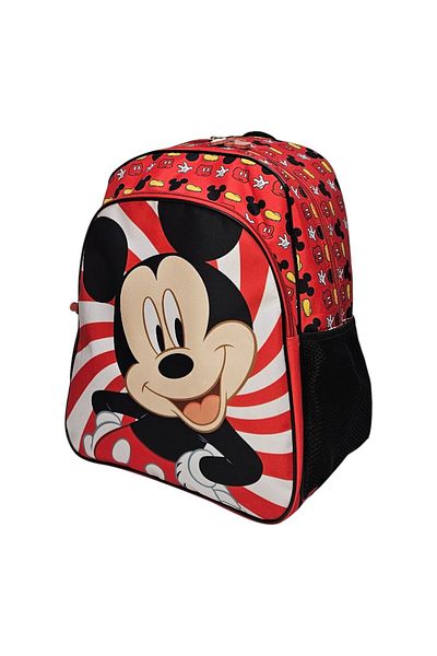 Mickey Mouse Children's backpack, 40x30x11 cm, with two compartments, multicolor, adjustable straps, Mickey Mouse