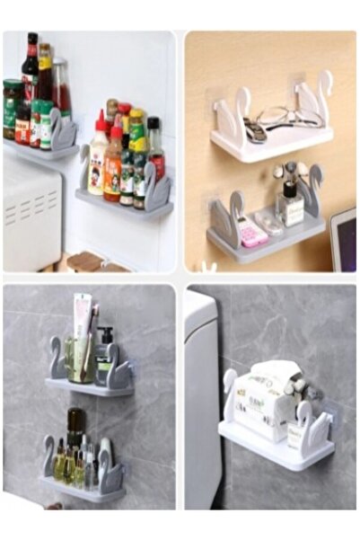 CMT Kuğu Tasarımlı Kendinden Yapışkanlı Raf