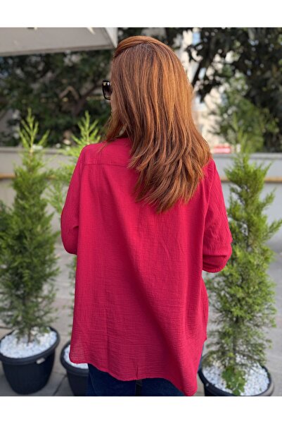 DenizEge Brode Shirt Red