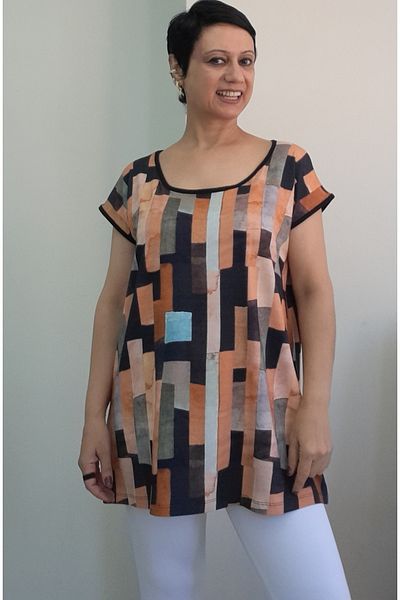 Mertcan Butik Whole Coming with Multi Color Size Low Sleeve Combed Viscose T-Shirt