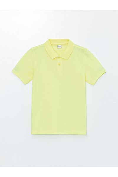 LC Waikiki New Season Polo Neck Basic Short Sleeve Boys T-Shirt - S40739Z4