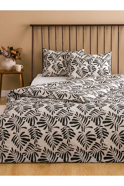 LC Waikiki Patterned Double Duvet Cover Set