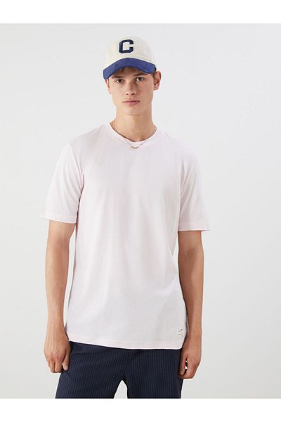 LC Waikiki New Season Crew Neck Βαμβακερό Ανδρικό Tisort - S5N342Z8