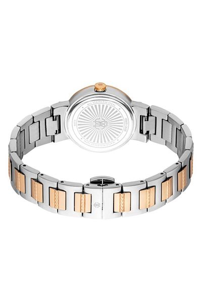 Roberto Cavalli Silver Dial Analogue Women Watch-RC5L098M0075 With Roberto Cavalli Bracelet