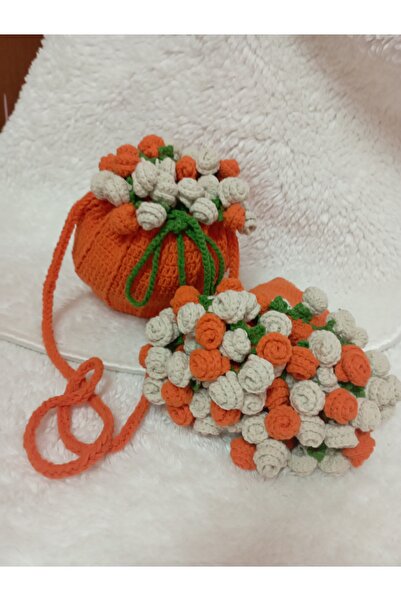 ÖYKÜCANBU EL ÖRGÜSÜ BUKET ÇANTA