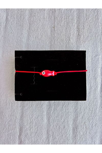 PEONY - peonyofficiall Red Fish Bracelet Red String Bracelet