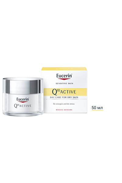 Eucerin Q10 Aktif Kırışıklık Karşıtı Gündüz Kremi Kuru Ciltler İçin 50 ml