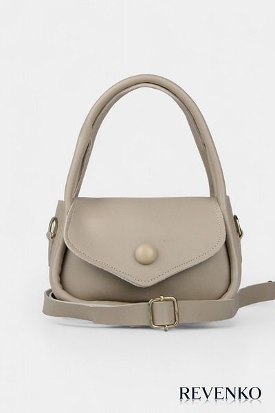 REVENKO Mini Size Buttoned Shoulder Bag - Crossbody Bag