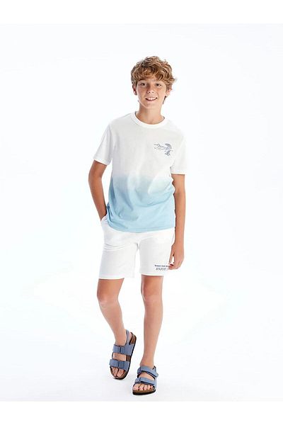 LC Waikiki Lcw Kids Crew Neck Boys T-Shirt and Shorts (S5)