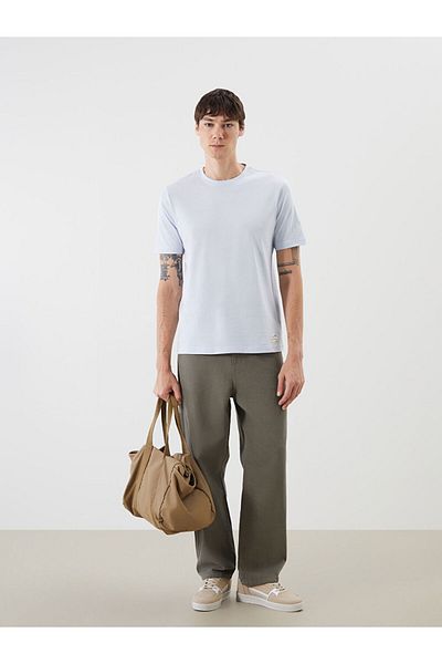 LC Waikiki New Season Crew Neck Βαμβακερό Ανδρικό Tisort - S5N342Z8