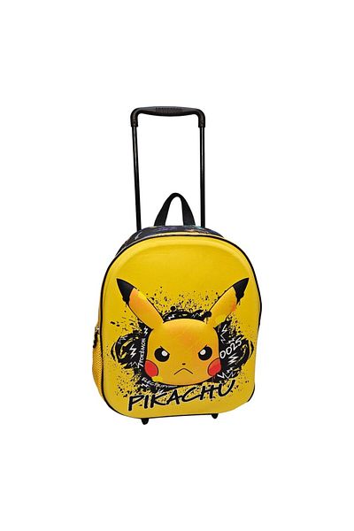 Pokemon Troler 3D, 32x26x11cm, multicolor, bretele ajustabile si intarite, Happy, Pokemon
