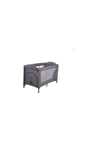 KIKIBEBE Portable Foldable Baby Crib & Playpen–Convertible, Multi-Functional, Movable Design – Grey