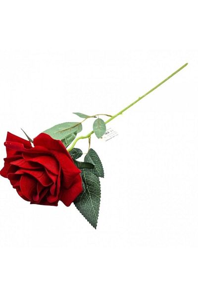 OEM Artificial Flowers, Rose Stem, 50 cm, Red