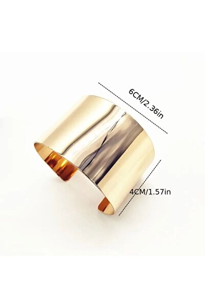 STEELMAKER JEWELRY Wide Cuff Bracelet