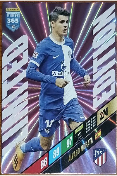 Panini Alvaro Morata Limited Edition