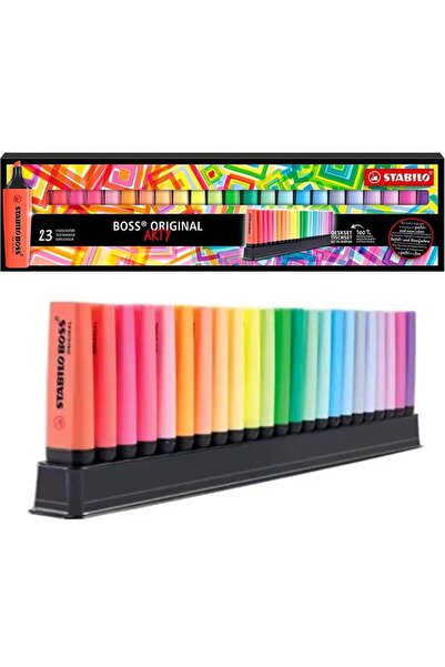 Stabilo STABİLO FOSFORLU KALEM BOSS ARTY 23 LÜ GENEL COLLECTİON