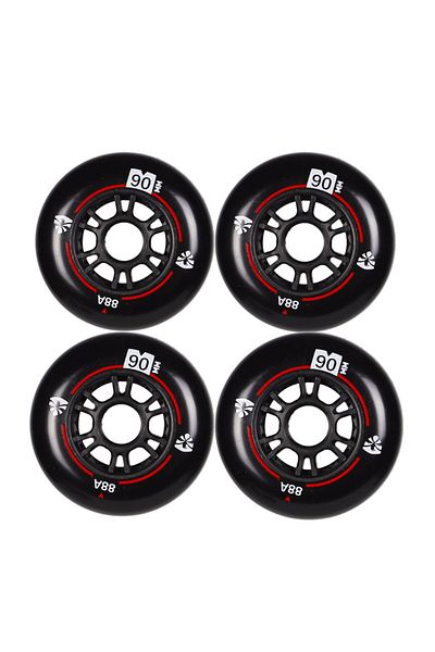 Flying Eagle Fe Shr Speed ​​Black 90mm Skate Wheel Set of 3