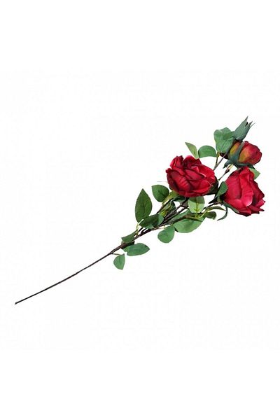 OEM Flori artificiale, bujori, 70 cm, bordeaux
