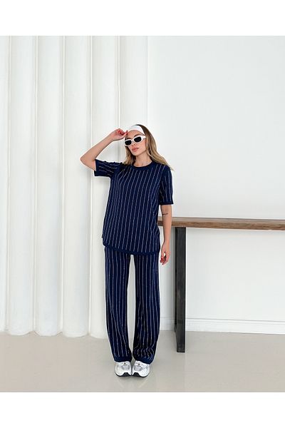 Louen lucie Double Suit Modal Fabric with Stones