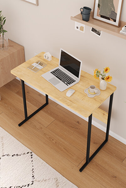 OBİ Atölye Çalışma Masası 90x45 cm Bilgisayar Masası Metal Ayaklı