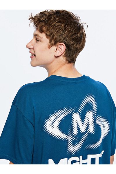 LC Waikiki Petrol Crew Neck Young Men's T-Shirt