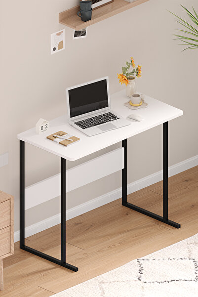 OBİ Atölye Çalışma Masası 90x45 cm Bilgisayar Masası Metal Ayaklı