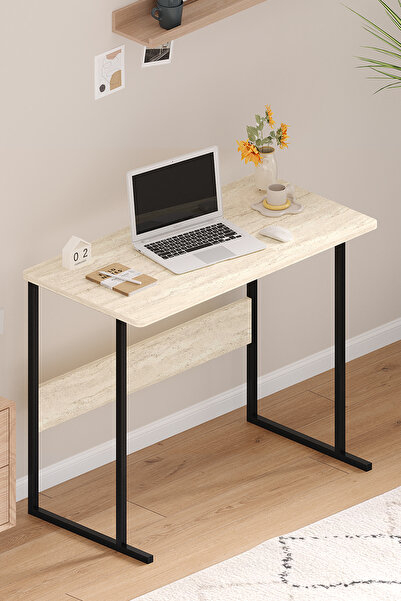 OBİ Atölye Çalışma Masası 90x45 cm Bilgisayar Masası Metal Ayaklı