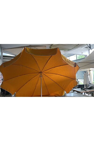 Şemsiyecim Gabardin kumaş plaj bahçe balkon şemsiyesi (bidon ve kılıf DAHİLDİR)