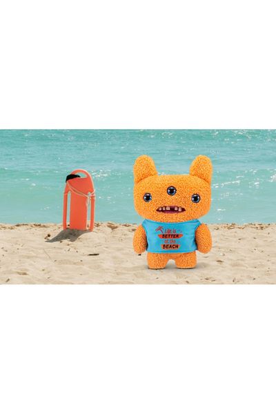Fuggler - Plush toy, 23 cm - The Oddities on Vacation, Reek-O - orange