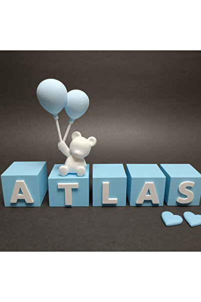 Kids İsme Özel Çocuk Odası İsim Küpleri